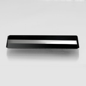Tourmaline Gemstone in 37.6 x 9.1 mm Size for Sale, Tourmaline Stone in Black Color