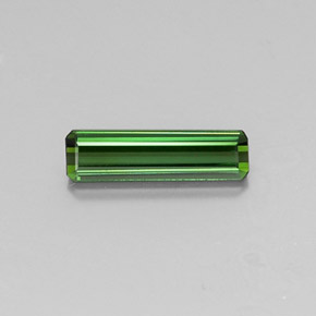 Earthy Green Tourmaline Gem - 1.2ct Octagon Facet (ID: 346791)