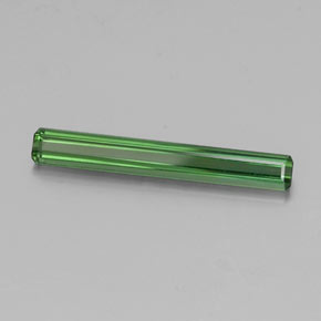 1.23 ct Green Tourmaline Stone, Natural Tourmaline in Octagon Facet Shape for Sale