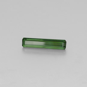 1.74 ct Green Tourmaline Stone, Natural Tourmaline in Octagon Facet Shape for Sale