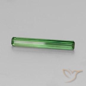 1.44 ct Green Tourmaline Stone, Natural Tourmaline in Octagon Facet Shape for Sale