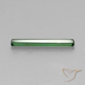 Tourmaline Gemstone in 20.7 x 3 mm Size for Sale, Tourmaline Stone in Medium Green Color