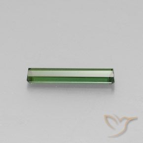 Tourmaline Gemstone in 16.9 x 4.1 mm Size for Sale, Tourmaline Stone in Medium Green Color