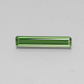 Medium Green Turmalin Edelstein - 1.6ct Oktagon facettiert (ID: 346886)