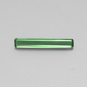1.51 ct Green Tourmaline Gemstone, Tourmaline Gem in Octagon Facet Shape for Sale.