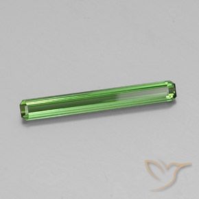 1.50 ct Green Tourmaline Stone, Natural Tourmaline in Octagon Facet Shape for Sale