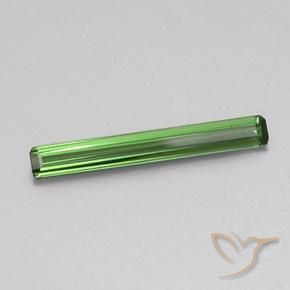 1.16 ct Green Tourmaline Stone, Natural Tourmaline in Octagon Facet Shape for Sale