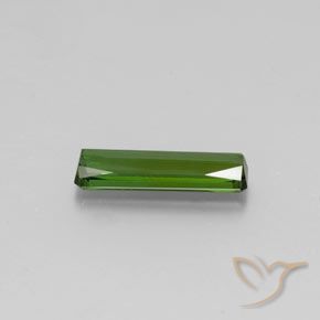 Tourmaline Gemstone in 15.1 x 4.1 mm Size for Sale, Tourmaline Stone in Medium Green Color