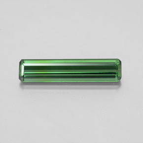 1.71 ct Green Tourmaline Gemstone, Tourmaline Gem in Octagon Facet Shape for Sale.