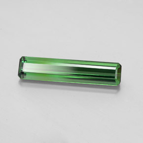 1.71 ct Green Tourmaline Stone, Natural Tourmaline in Octagon Facet Shape for Sale