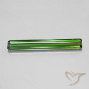 1.79ct Natural Green Tourmaline, Octagon / Emerald Cut, VVS-VS, Photo A