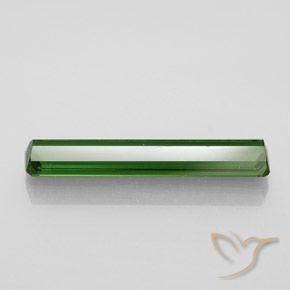 Tourmaline Gemstone in 20.4 x 4 mm Size for Sale, Tourmaline Stone in Earthy Green Color