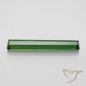 Tourmaline Gemstone in 22.3 x 3.7 mm Size for Sale, Tourmaline Stone in Earthy Green Color