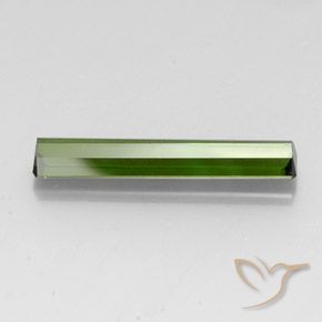 Tourmaline Gemstone in 22.8 x 4.2 mm Size for Sale, Tourmaline Stone in Dark Green Color