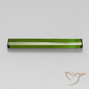Tourmaline Gemstone in 25.7 x 3.8 mm Size for Sale, Tourmaline Stone in Dark Green Color