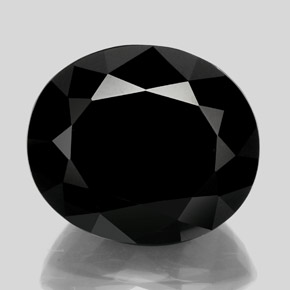 88.8ct Oval Facet Black Tourmaline Gem for sale 88.8ct Oval Facet Black Tourmaline Gem (ID: 347921)