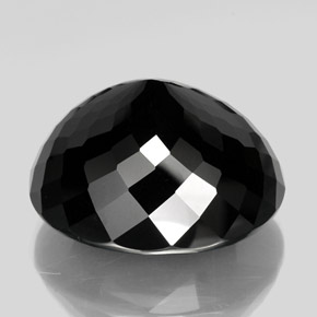 Tourmaline Gemstone in 29.1 x 24.8 mm Size for Sale, Tourmaline Stone in Black Color
