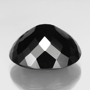 Tourmaline Gemstone in 25 x 20.1 mm Size for Sale, Tourmaline Stone in Black Color