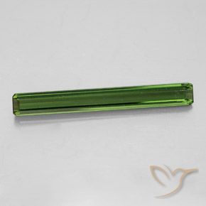 2.09ct Natural Forest Green Tourmaline, Emerald Cut, VVS-VS