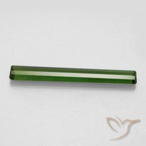 Tourmaline Gemstone in 27 x 4.3 mm Size for Sale, Tourmaline Stone in Medium Green Color