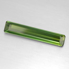 2.62 ct Green Tourmaline Stone, Natural Tourmaline in Octagon Facet Shape for Sale