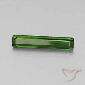 2.13 ct Green Tourmaline Stone, Natural Tourmaline in Octagon Facet Shape for Sale