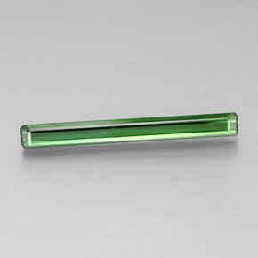 2.13 ct Green Tourmaline Gemstone, Tourmaline Gem in Octagon Facet Shape for Sale.