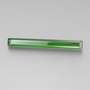 2.13 ct Green Tourmaline Stone, Natural Tourmaline in Octagon Facet Shape for Sale