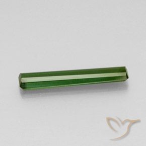 Tourmaline Gemstone in 21 x 4.3 mm Size for Sale, Tourmaline Stone in Deep Green Color