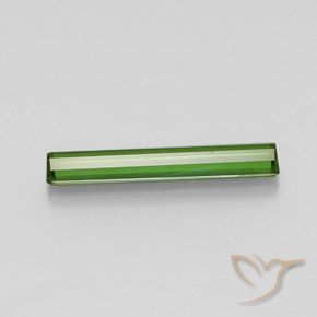 Tourmaline Gemstone in 22.9 x 3.7 mm Size for Sale, Tourmaline Stone in Dark Green Color