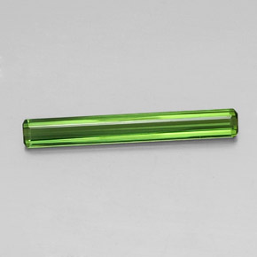 深绿色 碧玺 Gem - 2.2ct 八角切面 (ID: 348396)