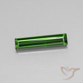 2.39ct Natural Medium-Dark Green Tourmaline, Emerald Cut, VS