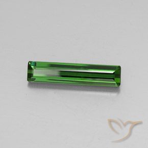 2.39 ct Green Tourmaline Stone, Natural Tourmaline in Octagon Facet Shape for Sale