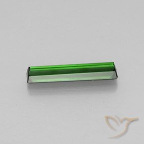 Tourmaline Gemstone in 17.5 x 3.9 mm Size for Sale, Tourmaline Stone in Medium-Dark Green Color