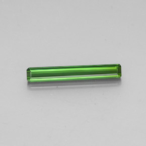 2.09 ct Green Tourmaline Gemstone, Tourmaline Gem in Octagon Facet Shape for Sale.