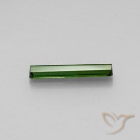 Tourmaline Gemstone in 20.1 x 4.1 mm Size for Sale, Tourmaline Stone in Dark Green Color