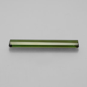 Tourmaline Gemstone in 23 x 3.6 mm Size for Sale, Tourmaline Stone in Warm Green Color