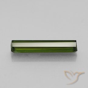 Tourmaline Gemstone in 17.2 x 3.9 mm Size for Sale, Tourmaline Stone in Forest Green Color