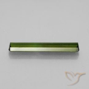 Tourmaline Gemstone in 20.5 x 3.5 mm Size for Sale, Tourmaline Stone in Seaweed Green Color