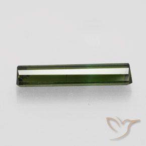 Tourmaline Gemstone in 17.7 x 4 mm Size for Sale, Tourmaline Stone in Dark Green Color