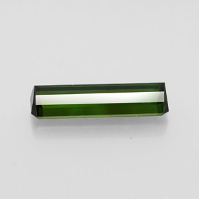 Tourmaline Gemstone in 15.4 x 4.6 mm Size for Sale, Tourmaline Stone in Dark Green Color