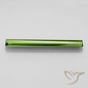 Tourmaline Gemstone in 26.3 x 3.3 mm Size for Sale, Tourmaline Stone in Deep Green Color