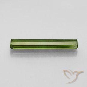 Tourmaline Gemstone in 20.5 x 3.8 mm Size for Sale, Tourmaline Stone in Seaweed Green Color
