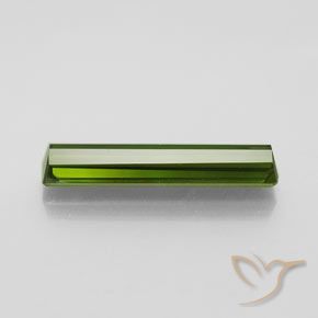 Tourmaline Gemstone in 19 x 3.9 mm Size for Sale, Tourmaline Stone in Seaweed Green Color