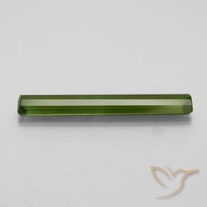 Tourmaline Gemstone in 23.7 x 3.5 mm Size for Sale, Tourmaline Stone in Dark Green Color
