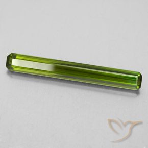 2.28 ct Green Tourmaline Stone, Natural Tourmaline in Octagon Facet Shape for Sale