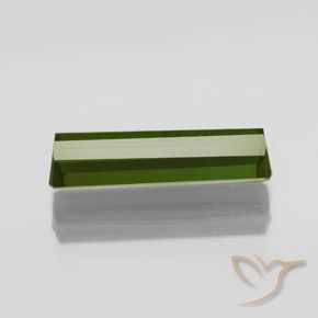Tourmaline Gemstone in 14.8 x 4.2 mm Size for Sale, Tourmaline Stone in Seaweed Green Color
