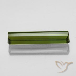 Tourmaline Gemstone in 16.9 x 3.7 mm Size for Sale, Tourmaline Stone in Dark Green Color