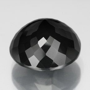 Tourmaline Gemstone in 14 mm (calibrated) Size for Sale, Tourmaline Stone in Black Color