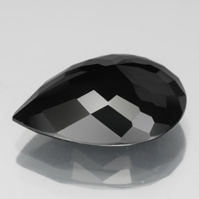 Tourmaline Gemstone in 16.8 x 12.8 mm Size for Sale, Tourmaline Stone in Black Color